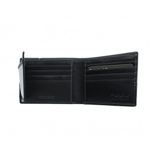Timberland Men's Hunter Color-Block Wallet - Black/ Black